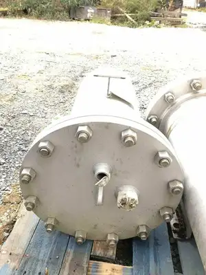 Farmer’s Alloy Fabrication Stainless Steel Lube Oil Rundown Tank 69PSI