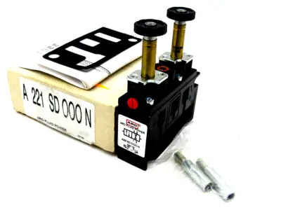 NEW ARO FLUID POWER A-221-SD-000-N VALVE A221SD000N