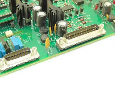 Oldham France SA X1060-6L33343-2 Printed Circuit Board PCB Control Rev J