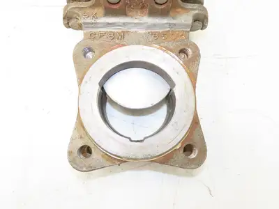 Rovalve TechnaFlow S17-D 3" Stainless Knife Gate Valve Lug Style Rubber Seat