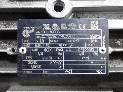 USED NORD SK 22100 LH/4 CUS CUS HL