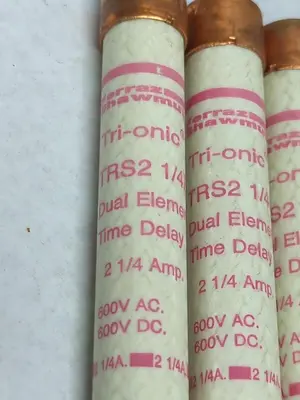 New | in-Stock FERRAZ SHAWMUT TRS 2-1/4R Miscellaneous Equipment (Electrical & Power) | Surplus Asset Holdings #1192809