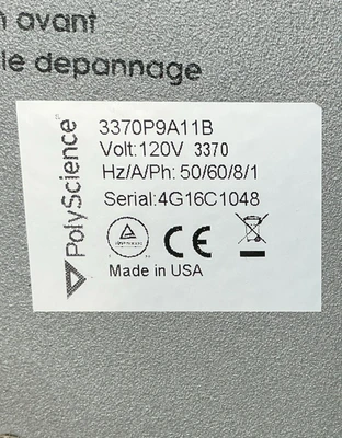 USED PolyScience 3370