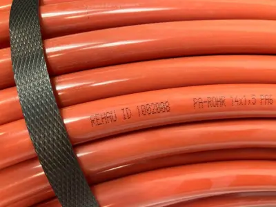 NEW REHAU TUBING PA-ROHR 14X1,5 PA6 WEICH 32219 14MM OD X 100M L