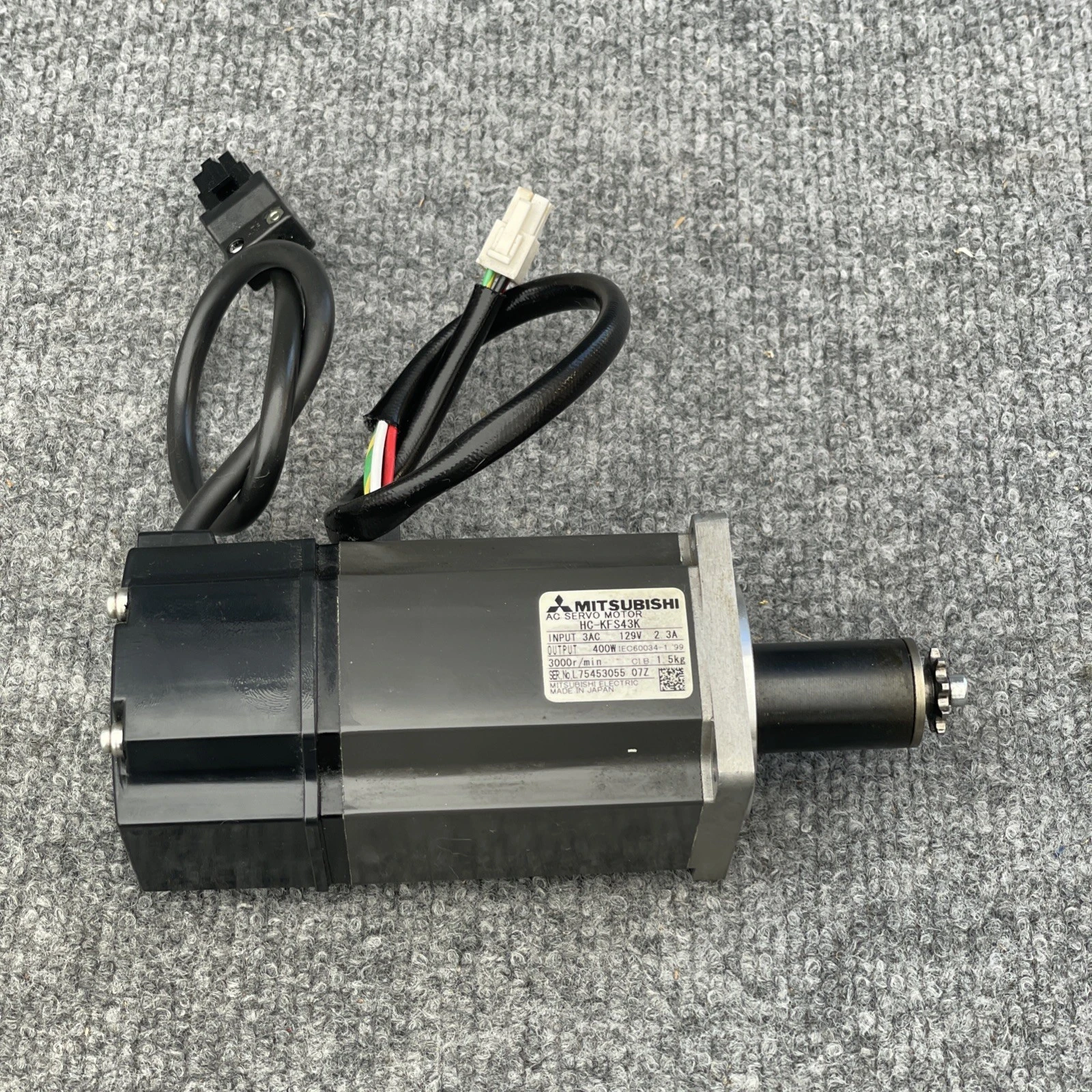 Used Mitsubishi Electric HC-KFS43K Servo Motors California US | Davliegogo LLC #1705768