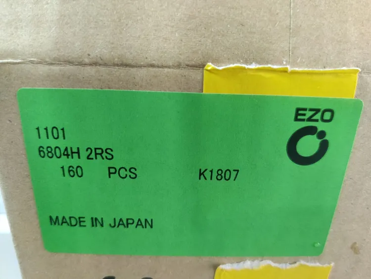 New | in-Stock EZO 6804H-2rs Bearings IL | J. Stern & Son - Agencies #223039