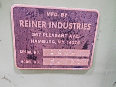 Used REINER INDUSTRIES Does Not Apply Paddle Mixers Ohio US | Equipment Recovery Corp. #1331249