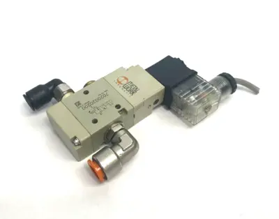 Used Metal Work Pneumatic Pneumatic Solenoid Valve 3/2 NC Mech. Spring Reset 1/4BSP Solenoid Valves Michigan US | Maverick Industrial Sales #1393387