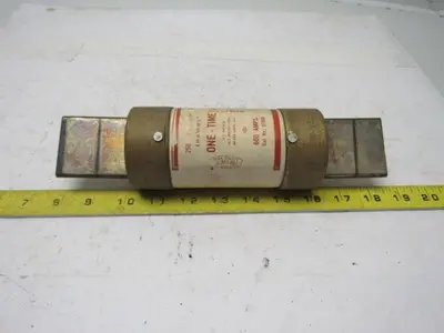 Gould Shawmut OT600 One-Time 600 Amp Fuse 250V Lot of 3