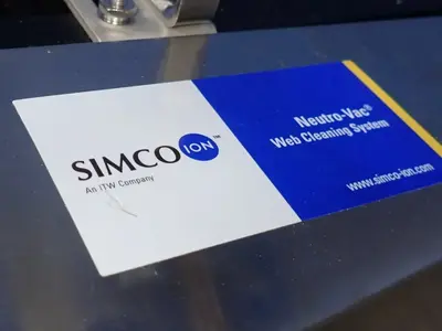 Simco Ion 24" Neutro-vac Web Cleaning System