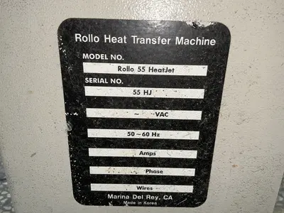 Used HEATJET ROLLO 55 HEATJET Heat Presses Ohio US | HGR 24 #1539882