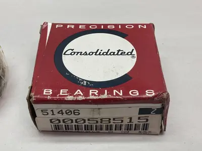 New | in-Stock CONSOLIDATED 51406 Bearings | Surplus Asset Holdings #1198602
