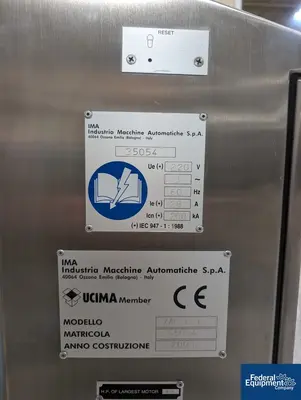 USED IMA IMA Zanasi 6F Automatic Capsule Filler