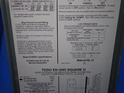 USED SQUARE D SC1624M100S