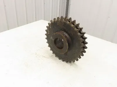 Martin D100B30 #100 Double Roller Chain Sprocket 30-Tooth 3-1/8" Keyed Bore