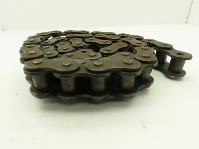 UST RS120 Riveted Steel Roller Chain #120 1.5" Pitch Single Strand 5Ft