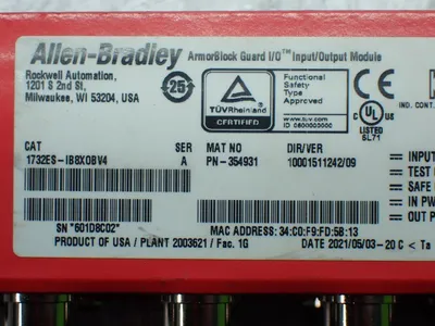 USED ALLENBRADLEY 1732ESIB8XOBV4