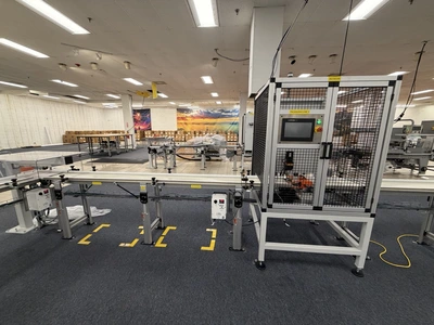 USED 2023 BAY DESIGN CONVEYOR SYSTEM