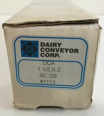 NEW Dairy Conveyor Corp DCA 1 1/2 X 2