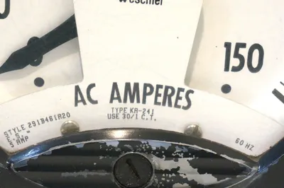 USED WESCHLER 291B461A20 PANEL METER TYPE KA-241