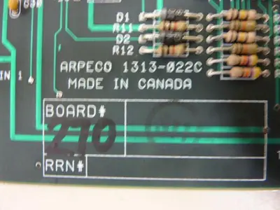 USED ARPECO 1313-022C