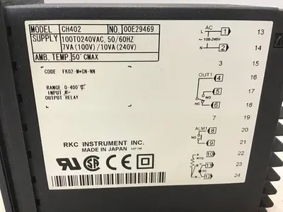 USED RKC CH402 FK02-MGN-NN