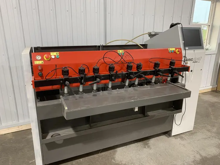 Used 2010 GANNOMAT INDEX LOGIC Woodworking Horizontal Boring Machines | Martin's Woodworking Machinery #917874