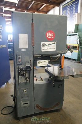 Used GROB 4V-24 Vertical Band Saws California US | Sterling Machinery Exchange #1466002