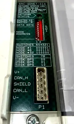 USED AVG 140SAC-QDNET-010 DEVICE NET SCANNER 140SACQDNET010