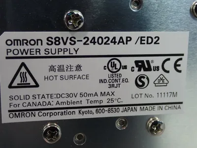 New | in-Stock OMRON S8VS24024AP Power Supplies | HGR 24 #738793