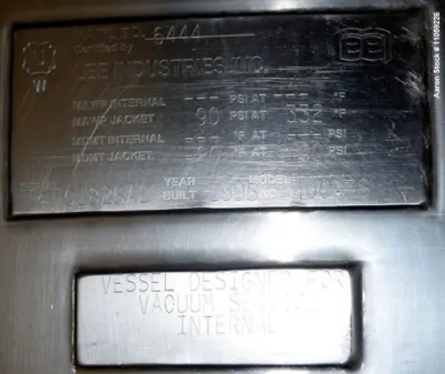 USED LEE IND 400D7S