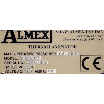 Used _UNKNOWN_ _UNKNOWN_ Laminating Presses British Columbia CA | Coast Machinery Group #1369434