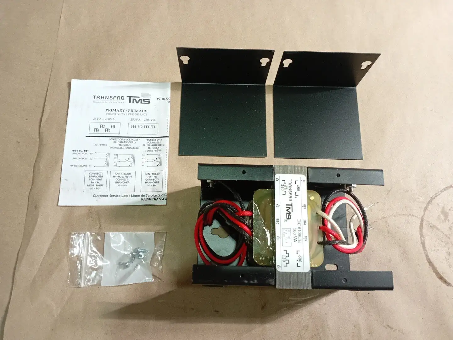 NEW TRANSFAB TMS DC0100UH