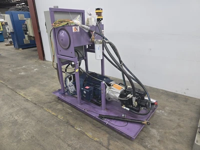10 Cu. Yd (270 Cu.Ft) Skid Mounted Con-Tech Rotary Blender, 50 HP