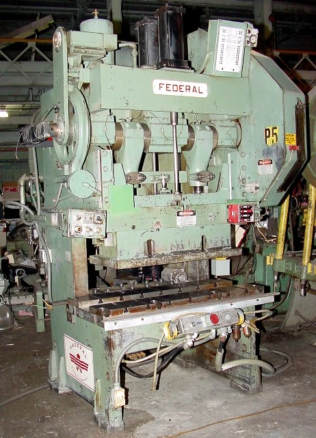 Used 1982 Federal 2-60 O.B.I. Presses New Jersey US | Machinery Values #302249