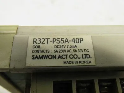 Used SAMWON _UNKNOWN_ Relays & Switches | Arrow Industrial #639670