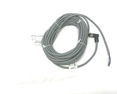 New | in-Stock Mencom Single End Cordset Female Right Angle M12 5-Pin 10m Cable & Wire Michigan US | Maverick Industrial Sales #1392614