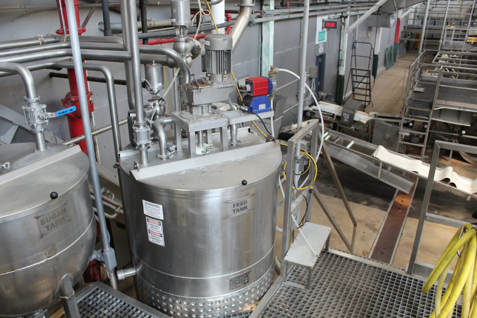 Jacketed Feed Tank