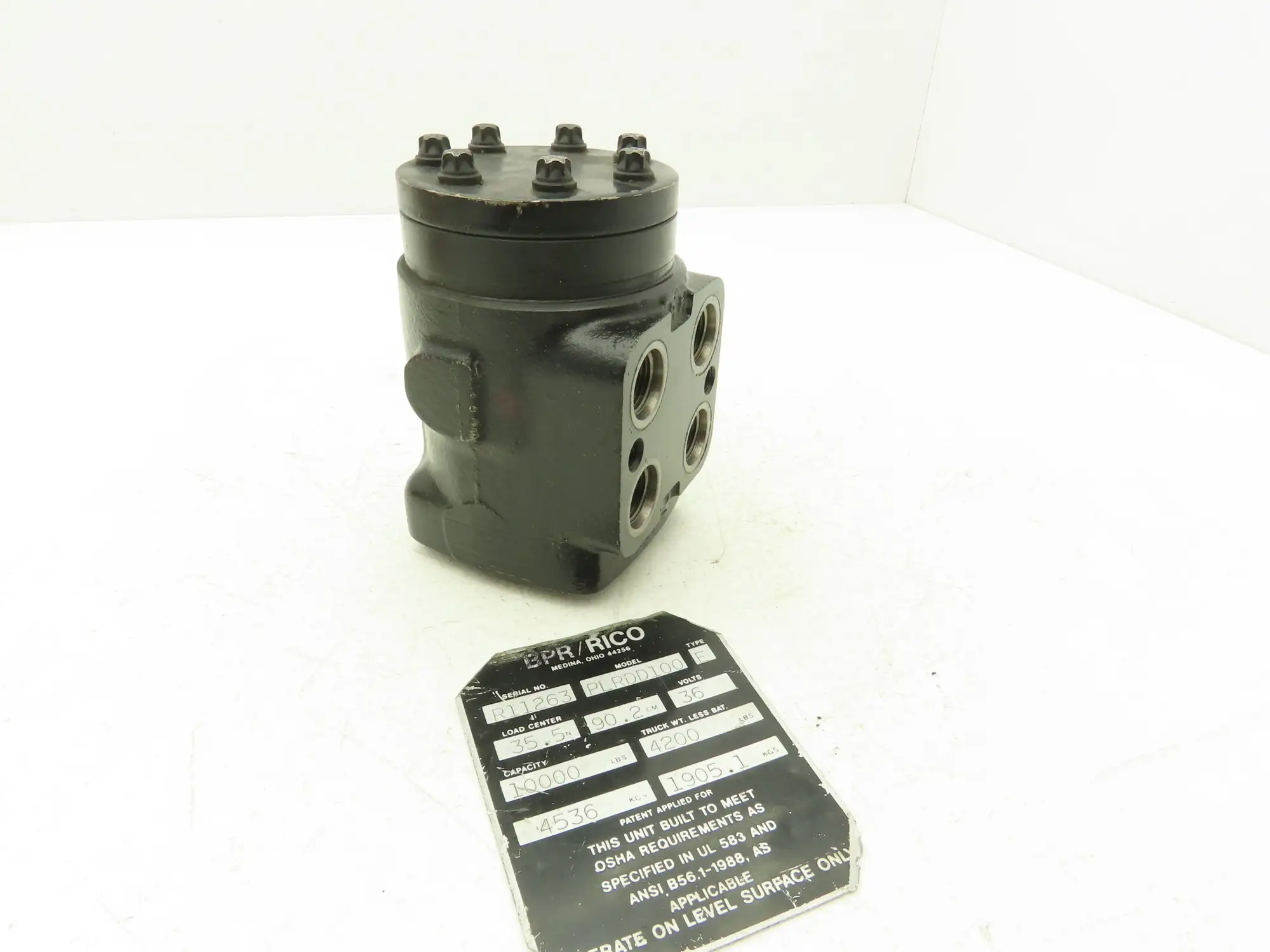 Char-Lynn Eaton 211-1008-002 Hydraulic Power Steering Pump Off Rico PLR-DD-100