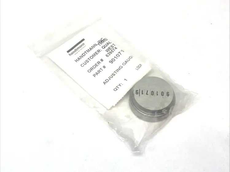 Used HANDTMANN ADJUSTING GAUGE Food, Restaurant, & Bakery Parts & Accessories Michigan US | Maverick Industrial Sales #1091464