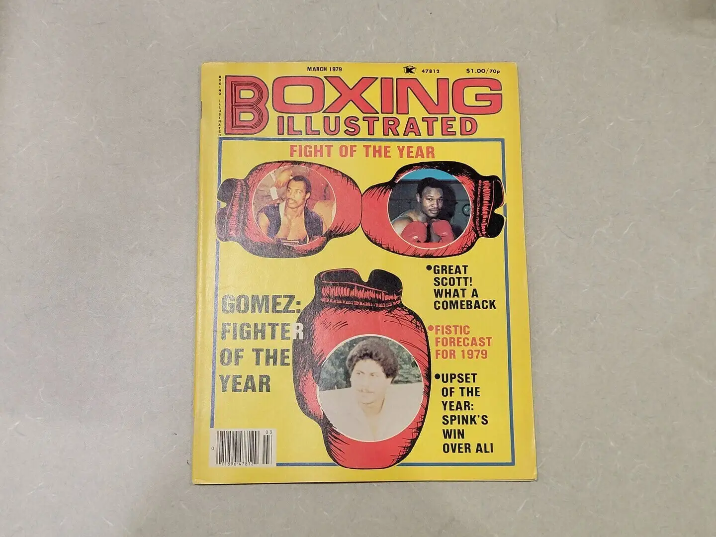 USED BOXING MARCH 1979