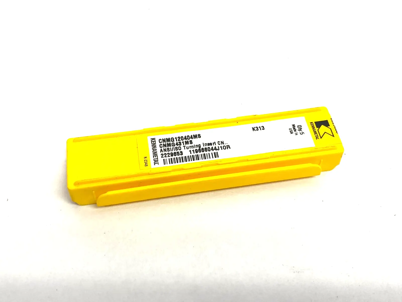 NEW KENNAMETAL KENLOC™ NEGATIVE INSERTS CNMG120404MS