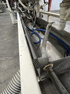 20' Tec Polymer Vacuum Sizing Tank, 16" W x 12" Cross Section