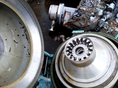 (3) Alfa-Laval TX 310S-34H-50 nozzle centrifuges, 316SS.