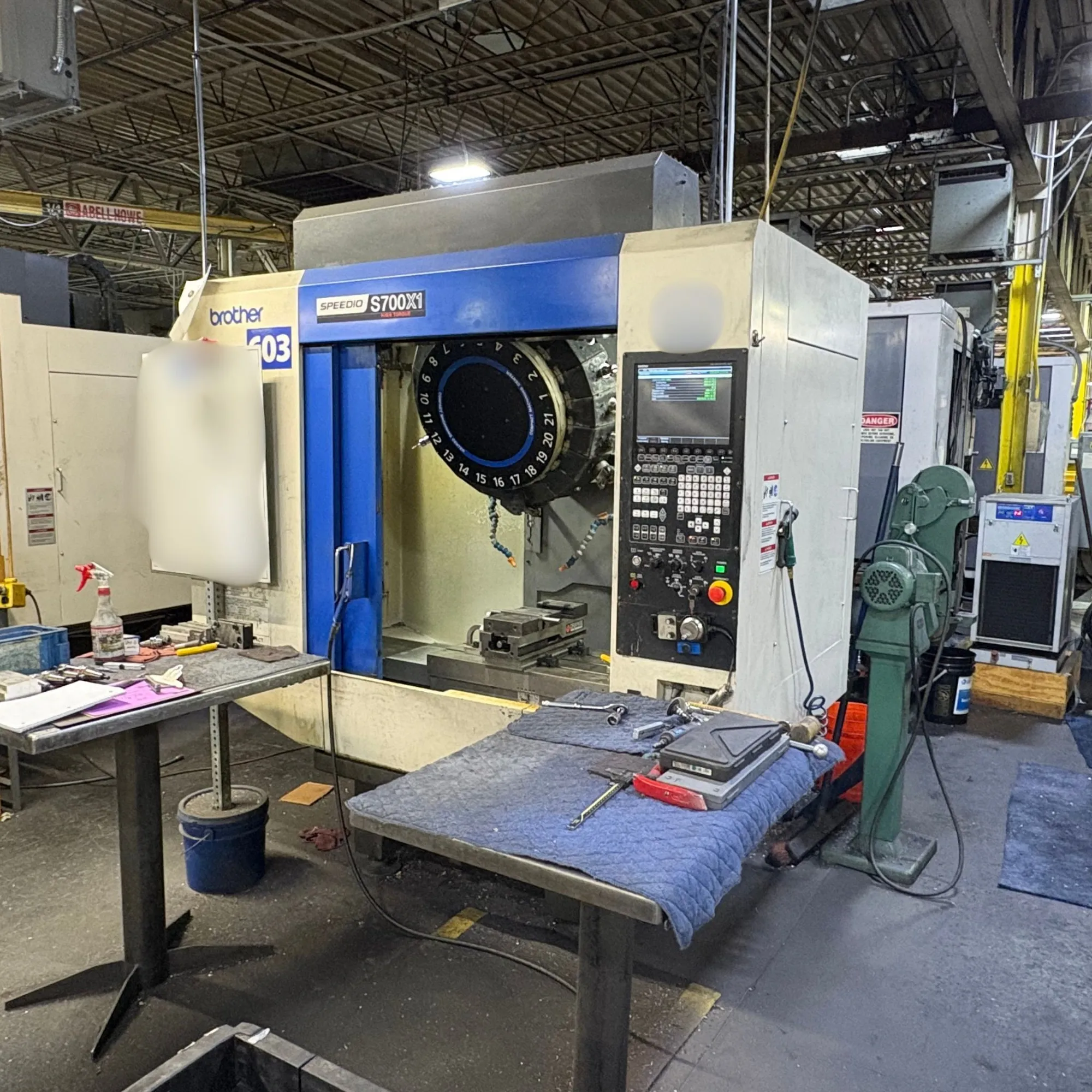 Used 2014 BROTHER SPEEDIO S700X1 Vertical Machining Centers Illinois US | Machinery Management #1318473