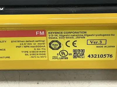 USED KEYENCE SL-V31FM-T