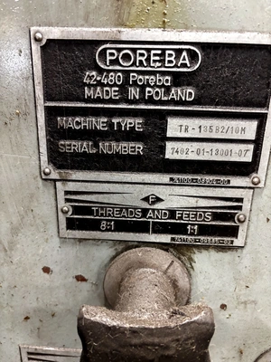 1994 POREBA TR135-B2/10M Lathes-Engine | Asset Exchange Corporation (22)