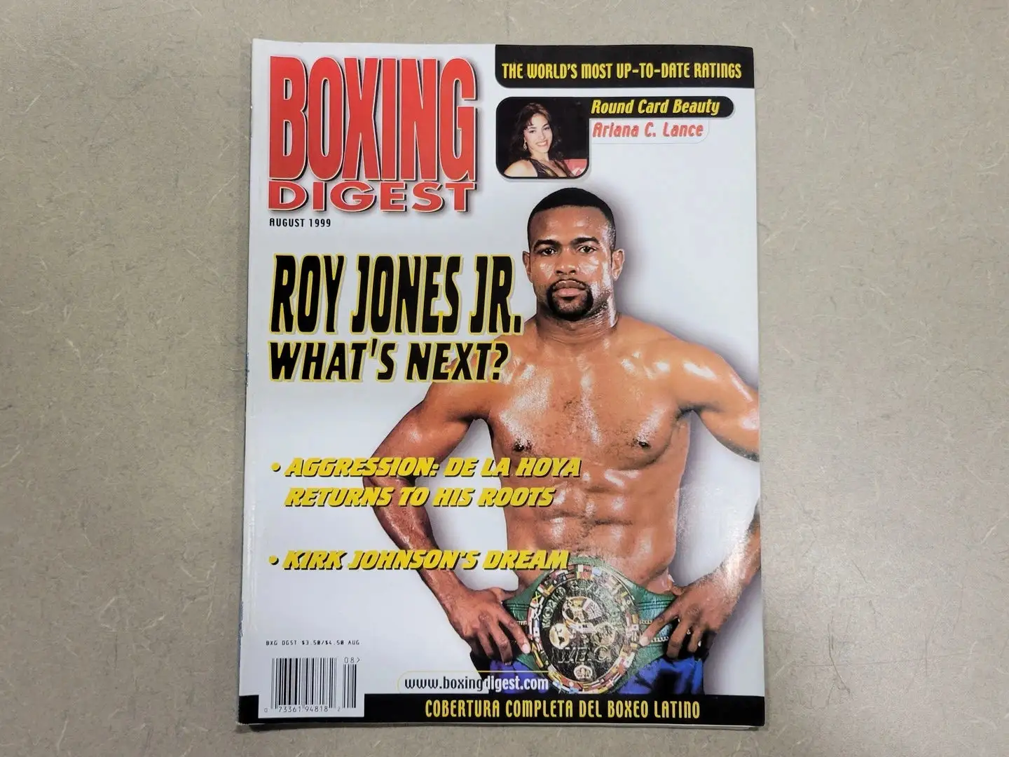 USED BOXING DIGEST AUGUST 1999