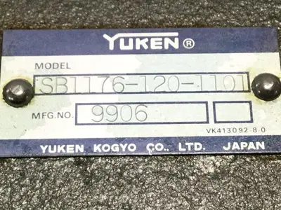USED YUKEN SB1176-120-1101