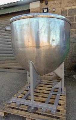 450L S/S Open Top Hemispherical Pan
